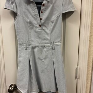 Light Blue Denim Dress